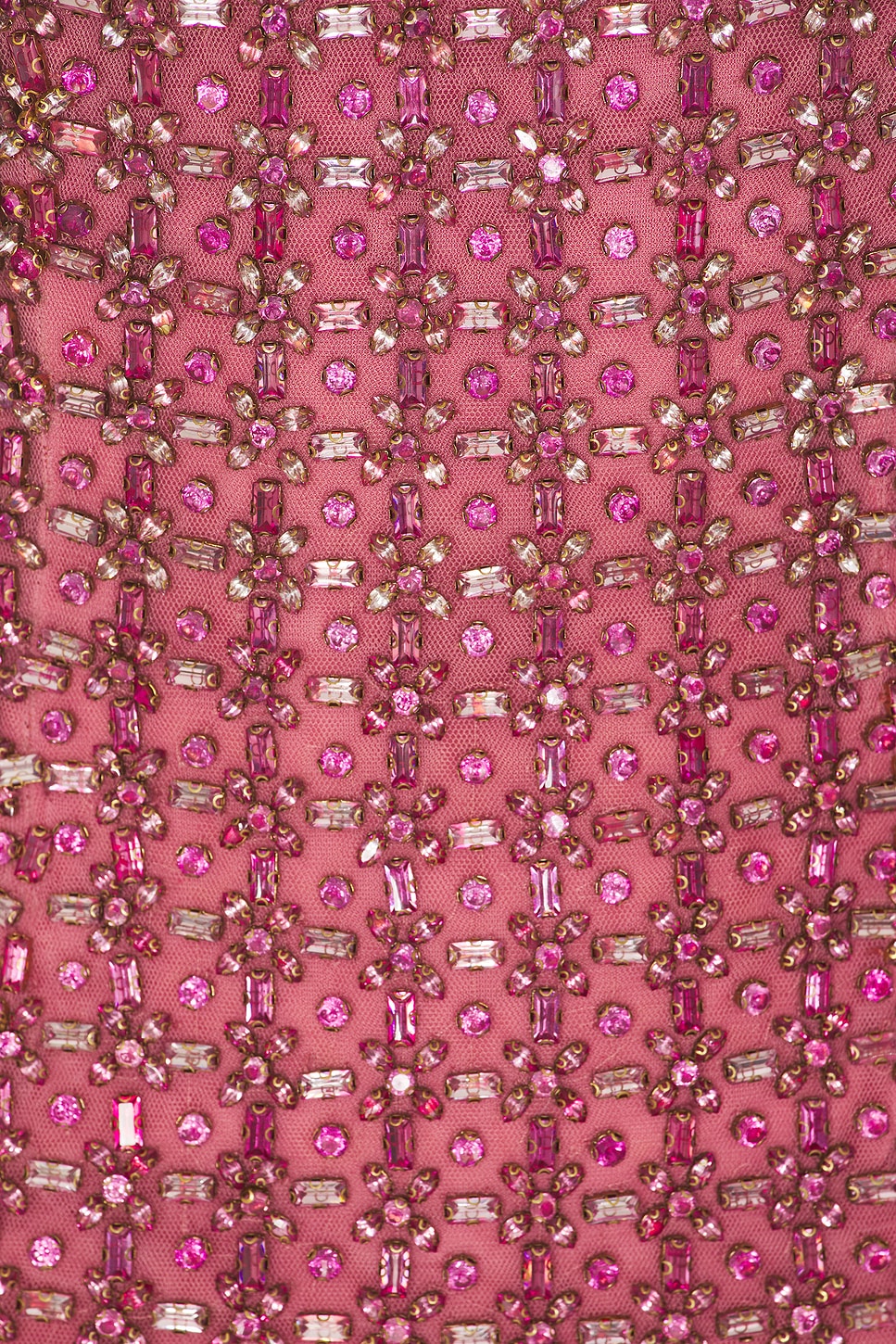 Crystal Rose Embroidered Dress