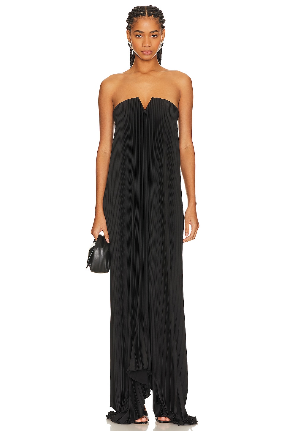 L'IDEE Black Tie Gown in Noir | REVOLVE