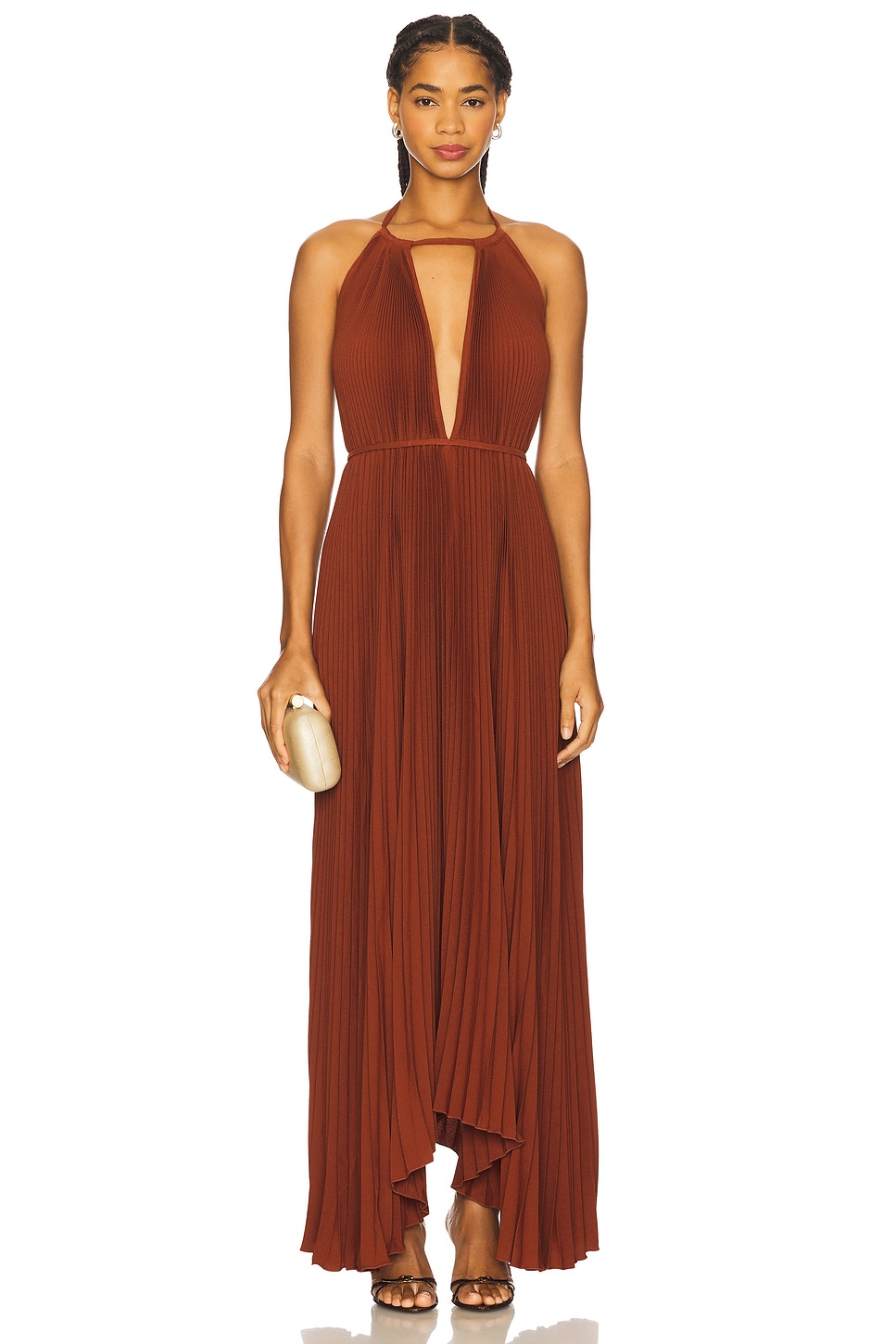 L'IDEE Boheme Gown in Terracotta | REVOLVE L'IDEE Boheme Gown in Terracotta | REVOLVE