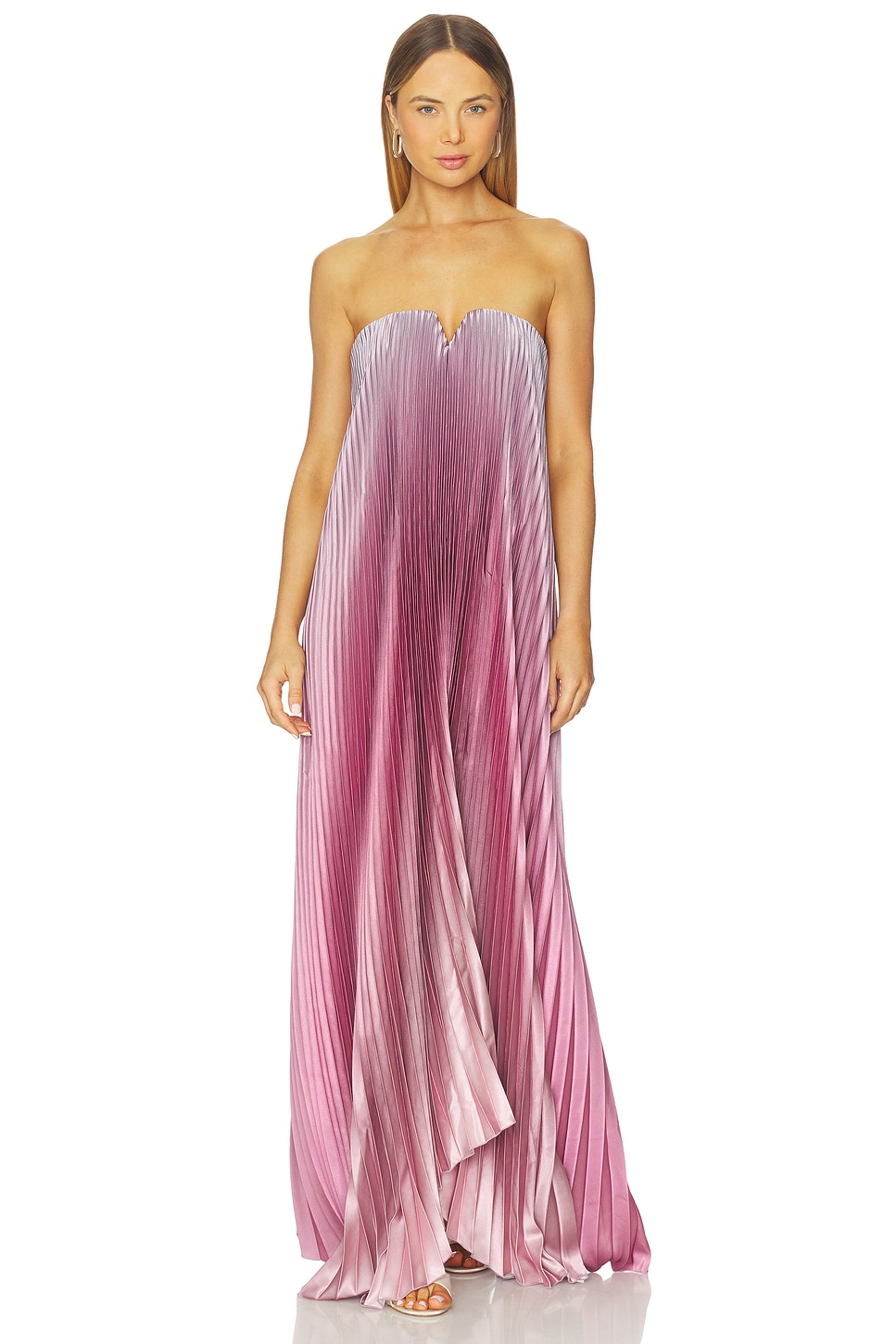 blue dress for baby girl Lady Black Tie - Phoenix Gown - Wing Inspired Crystal Bodice main image 1