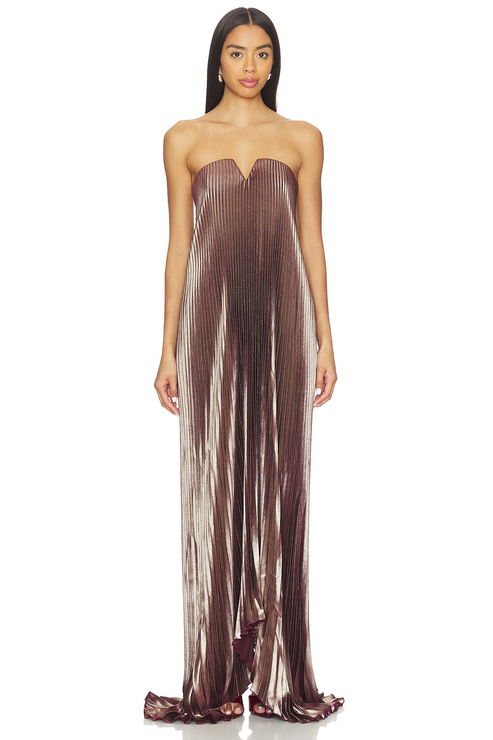 Black Tie Gown With Drama Sleeves - thumbnail 10
