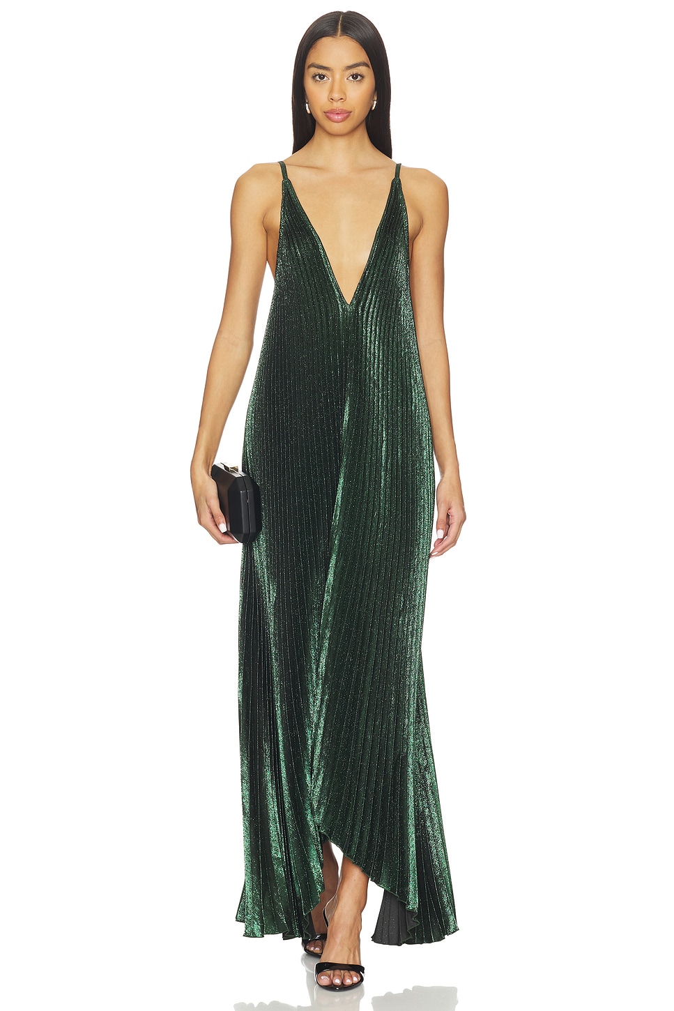 L'idee The Muse Gown in Green - Size 8/S