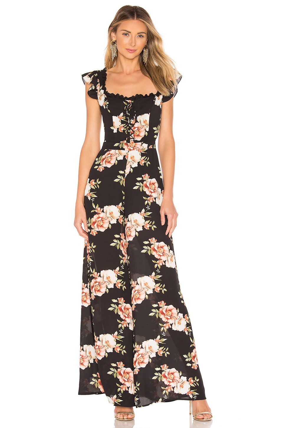 Likely Suits LIKELY MARLENA JUMPSUIT IN BLACK.