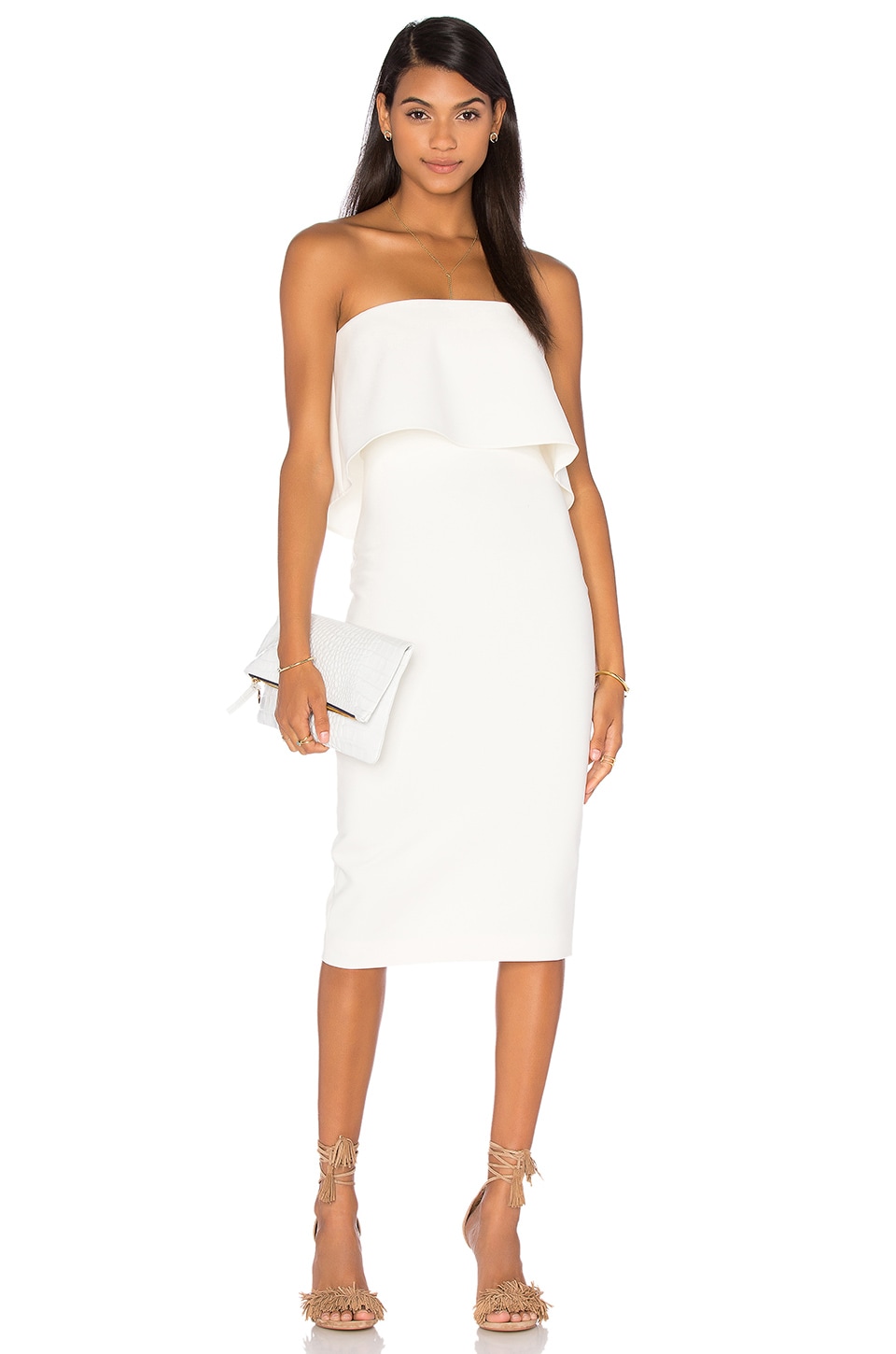 LIKELY Driggs Dress in White | REVOLVE
