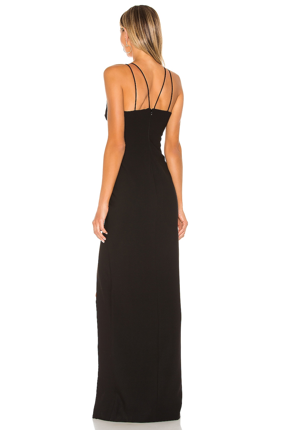 likely black gown