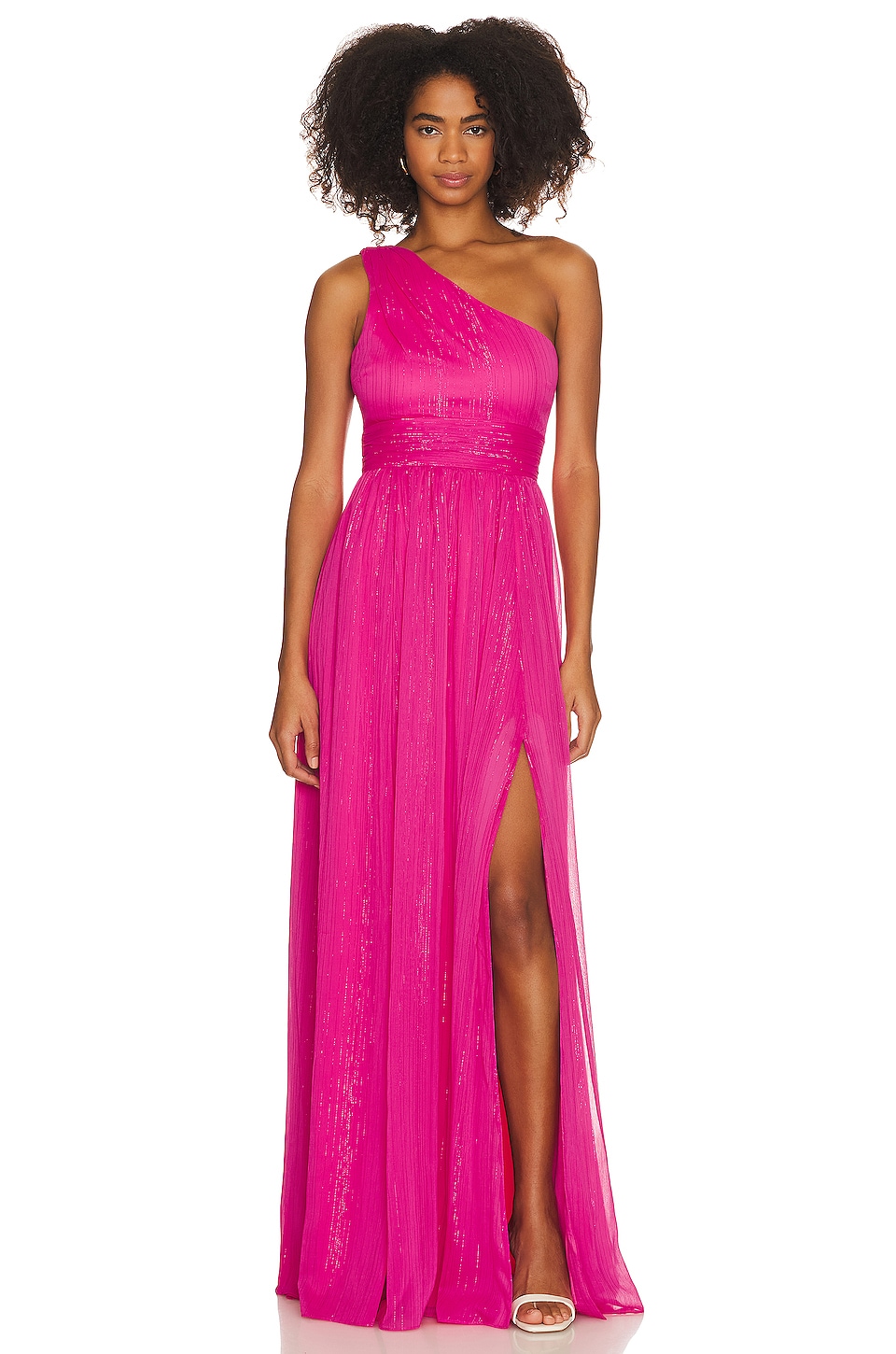 Neon Fuchsia Long Prom Dress style CD0179 - Prom-Avenue