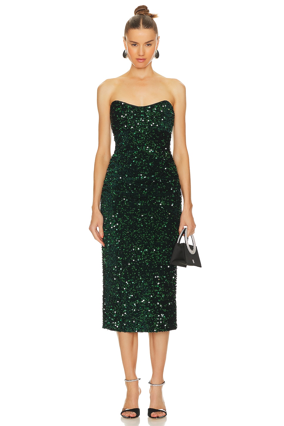 LIKELY Natalina Dress in Emerald