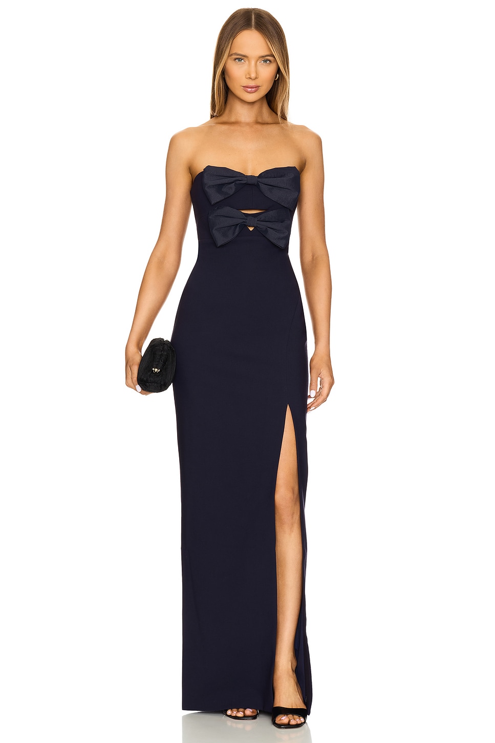 LIKELY ABENDKLEID BEA in Navy REVOLVE