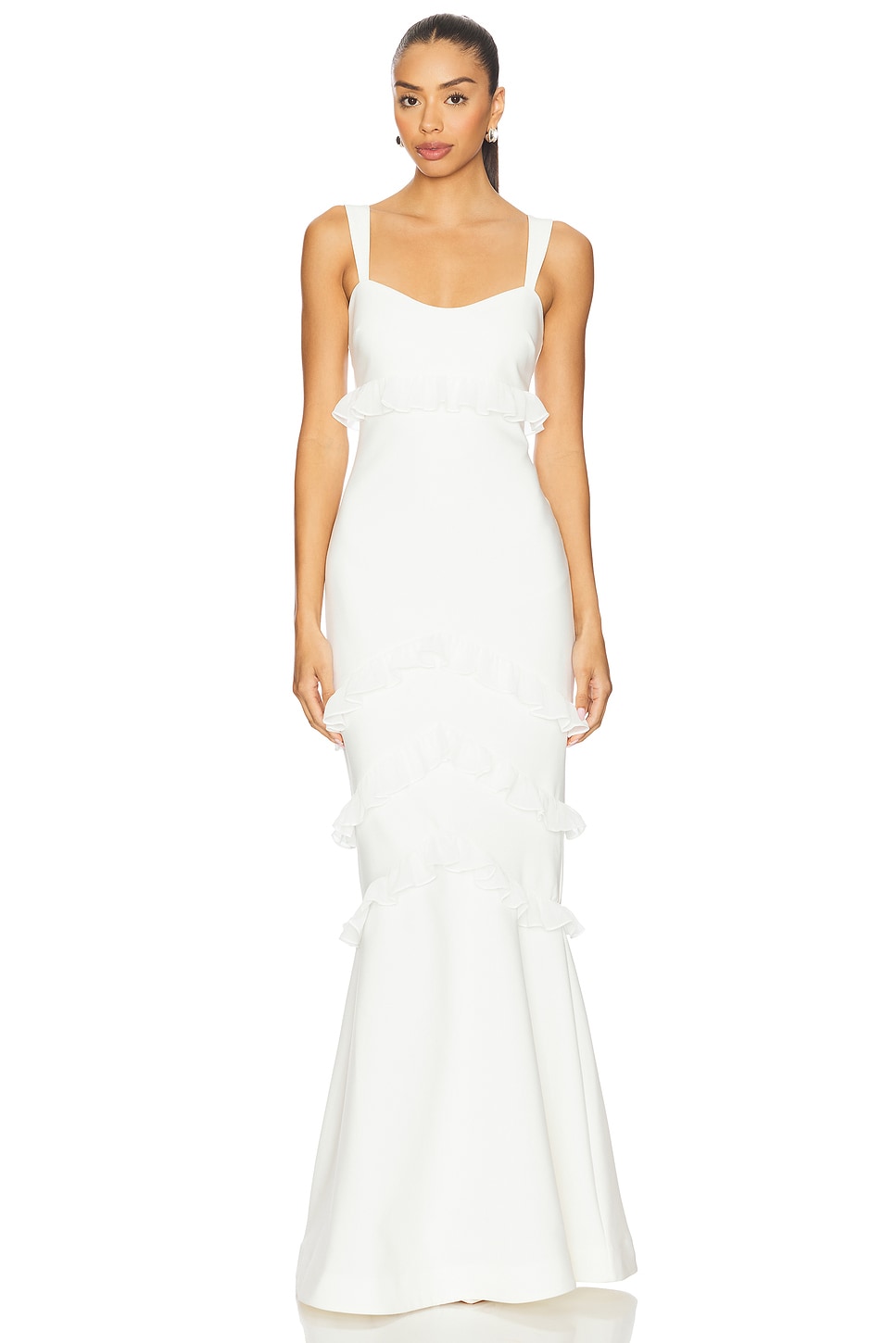 LIKELY Solana Gown in White | REVOLVE