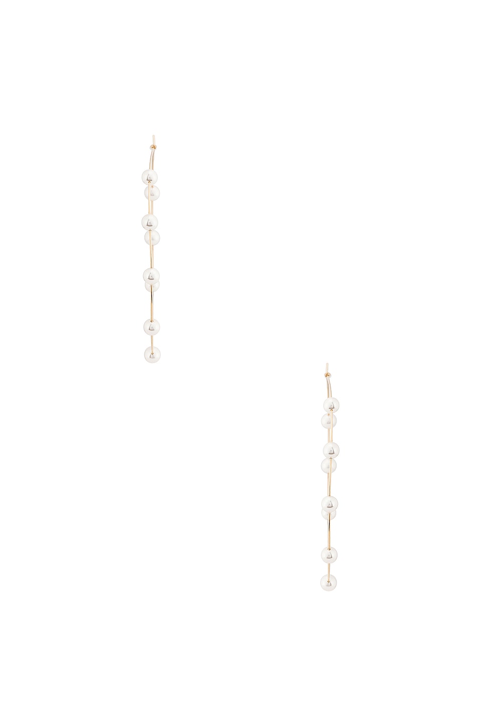 Lili Claspe Molly Hoop in Gold