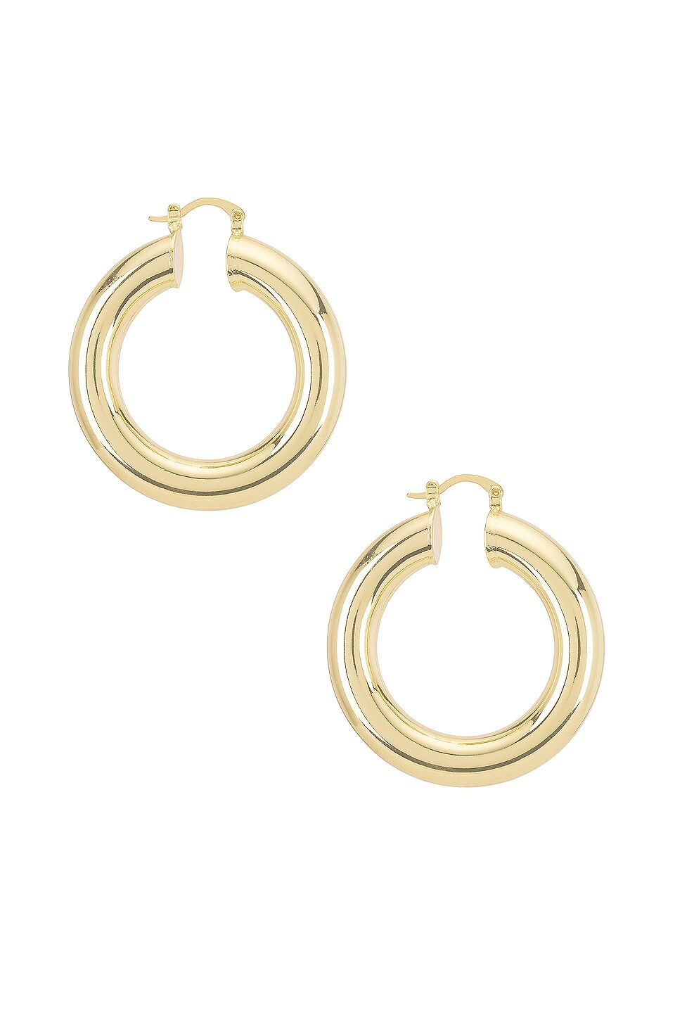 Lili Claspe Faye Hoops in Gold