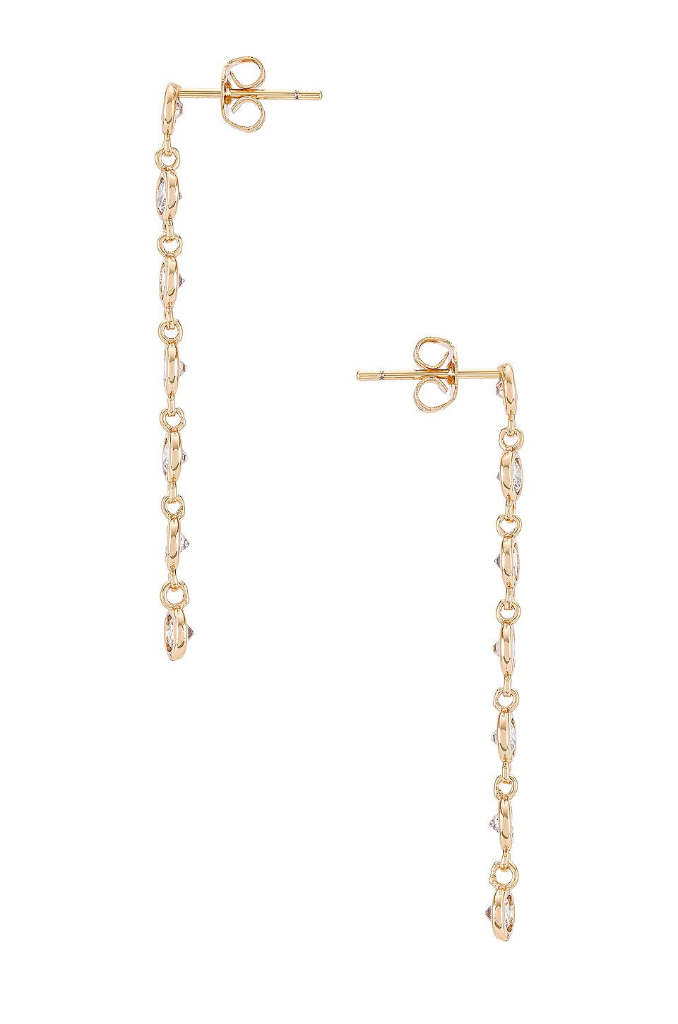 Lili Claspe Cici Duster Earrings in Gold