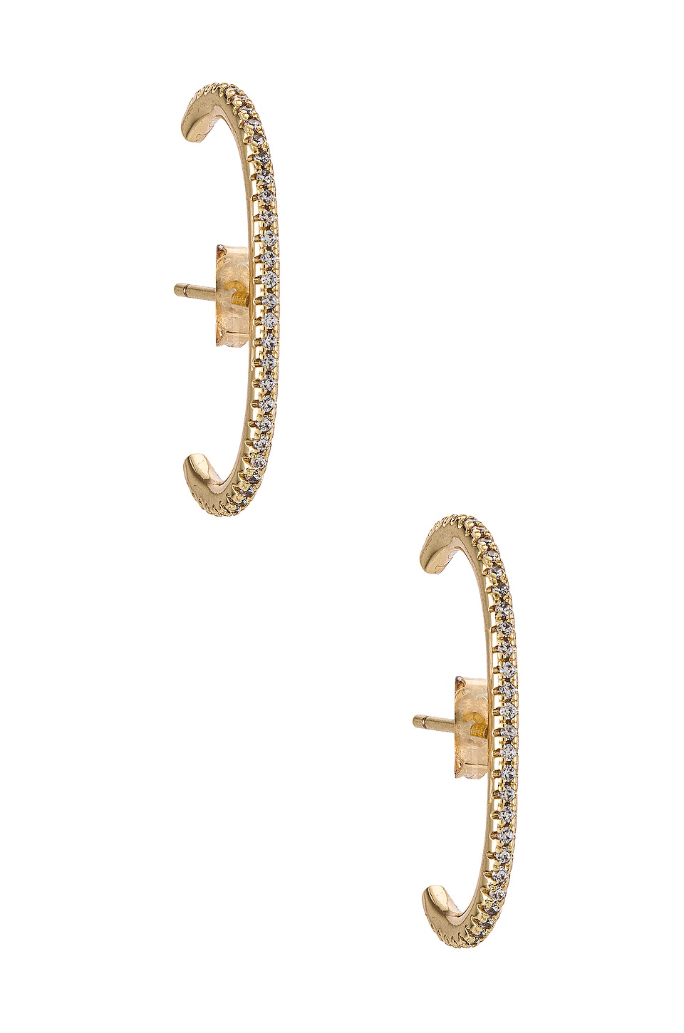 Scarlet Bar Studs