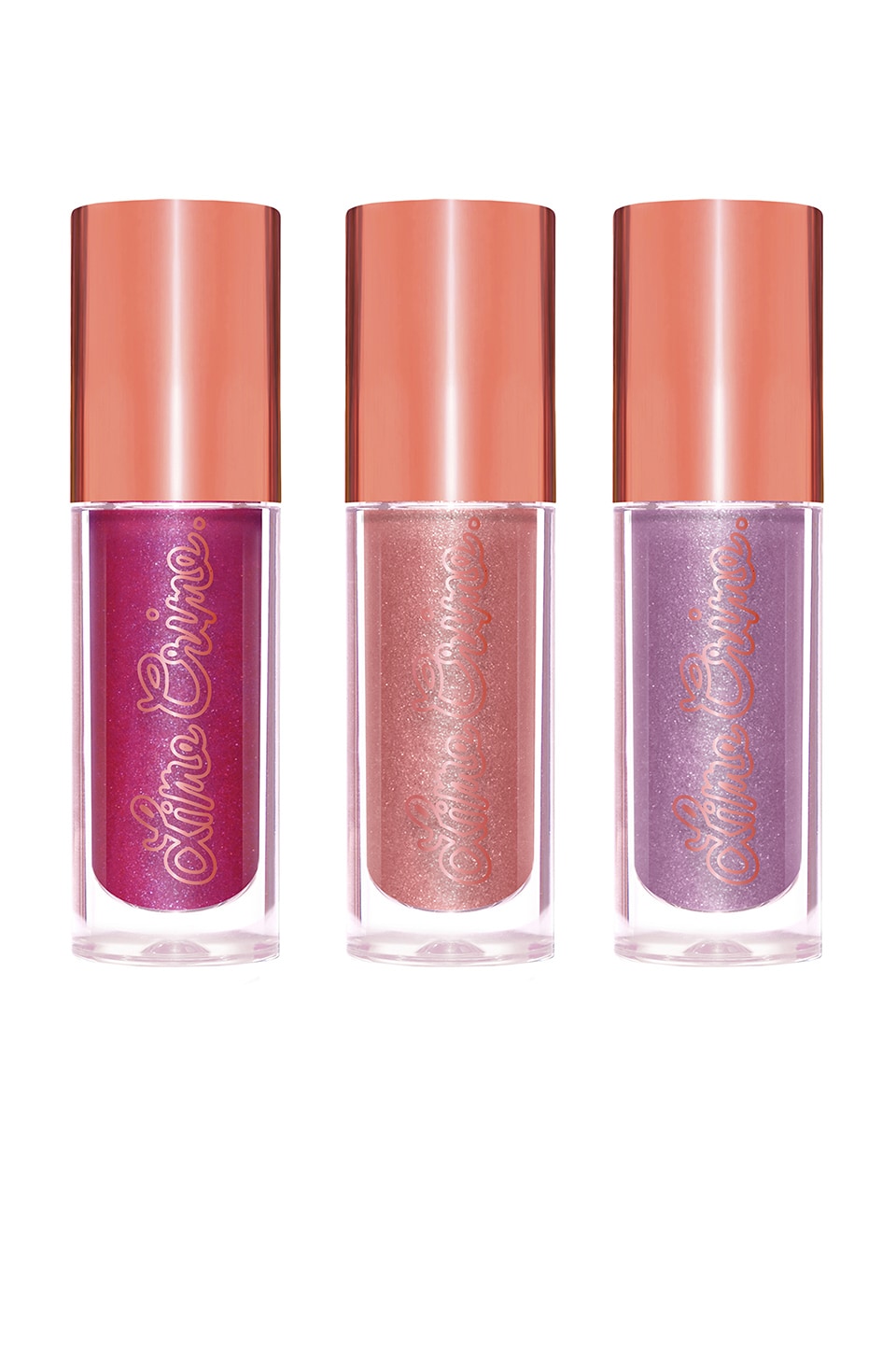 lime crime holiday lip set