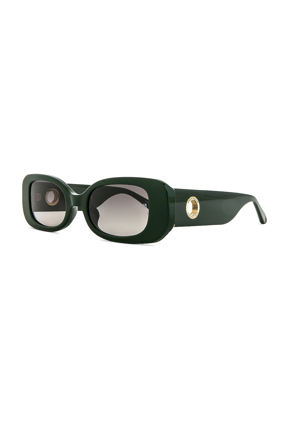 Linda Farrow Lola in Green & Grey Gradient