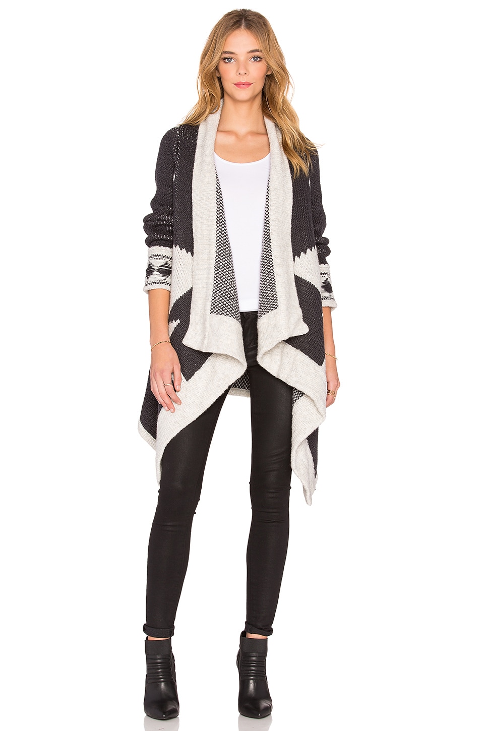 Line Montana Wrap Sweater in Avalanche 