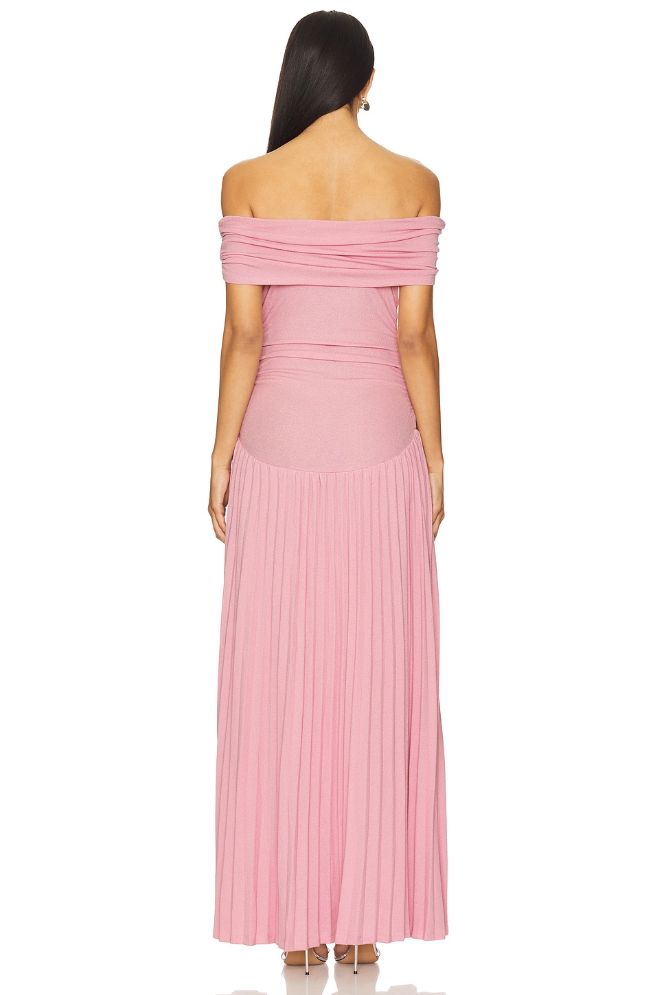 floral maxi dress blue Aster Bloom Maxi Dress