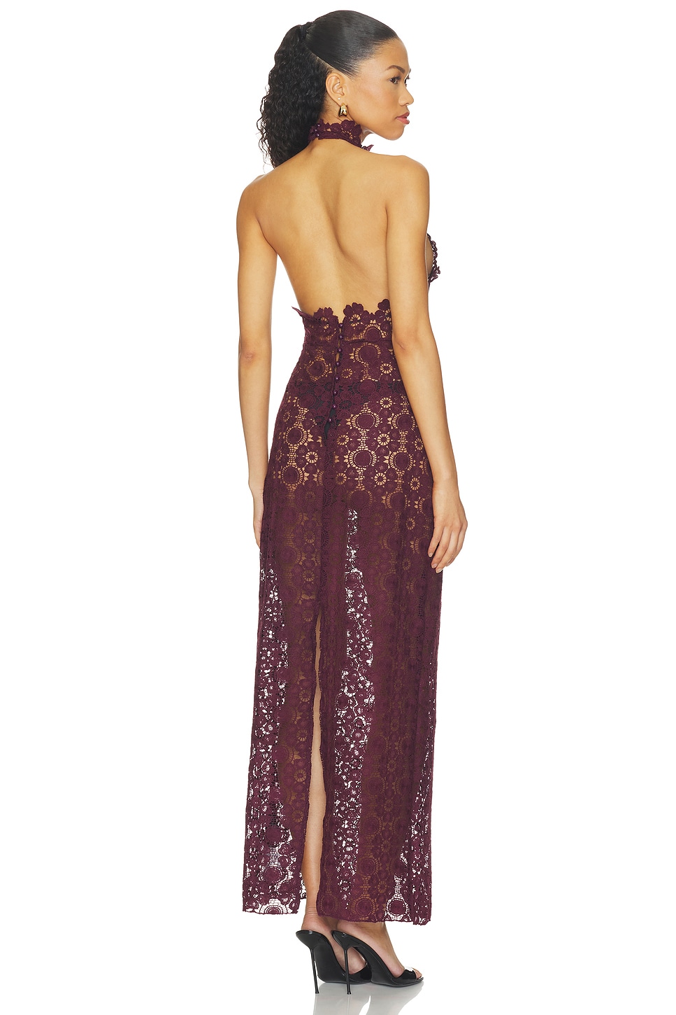 Lioness Trophy Lace Maxi Dress