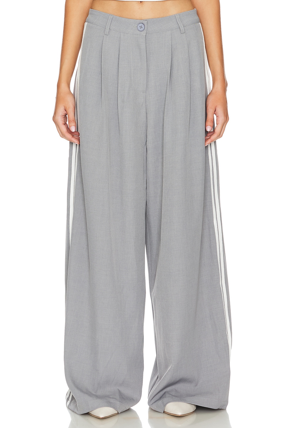 【SCENERITY】Pent wide slacks LIONESS Serenity Pant in Cloud | REVOLVE
