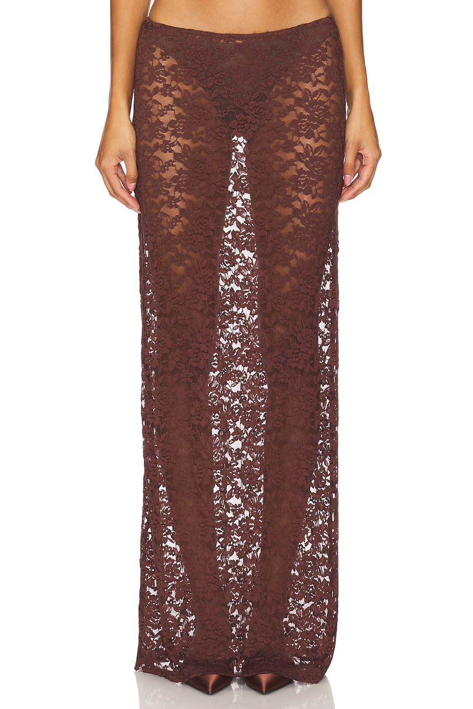 Black Swan Lace Maxi