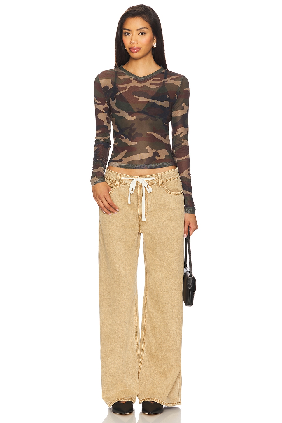 The Boulevard Mesh Top