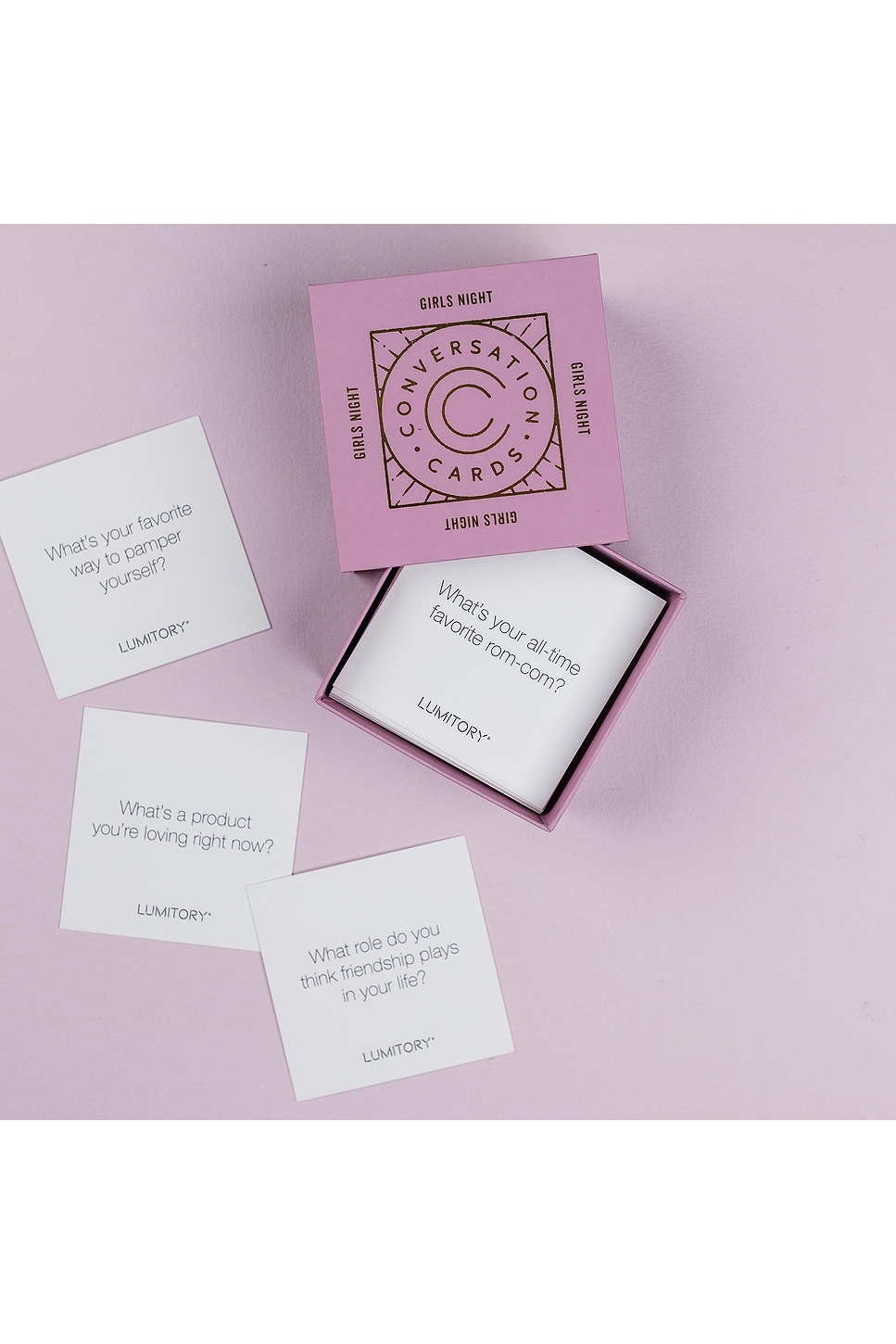 Girls Night Conversation Cards