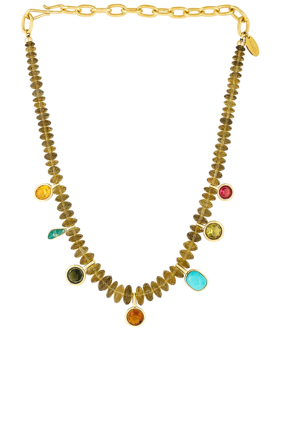 Lizzie Fortunato Color Palette Collar Necklace in Multi | REVOLVE