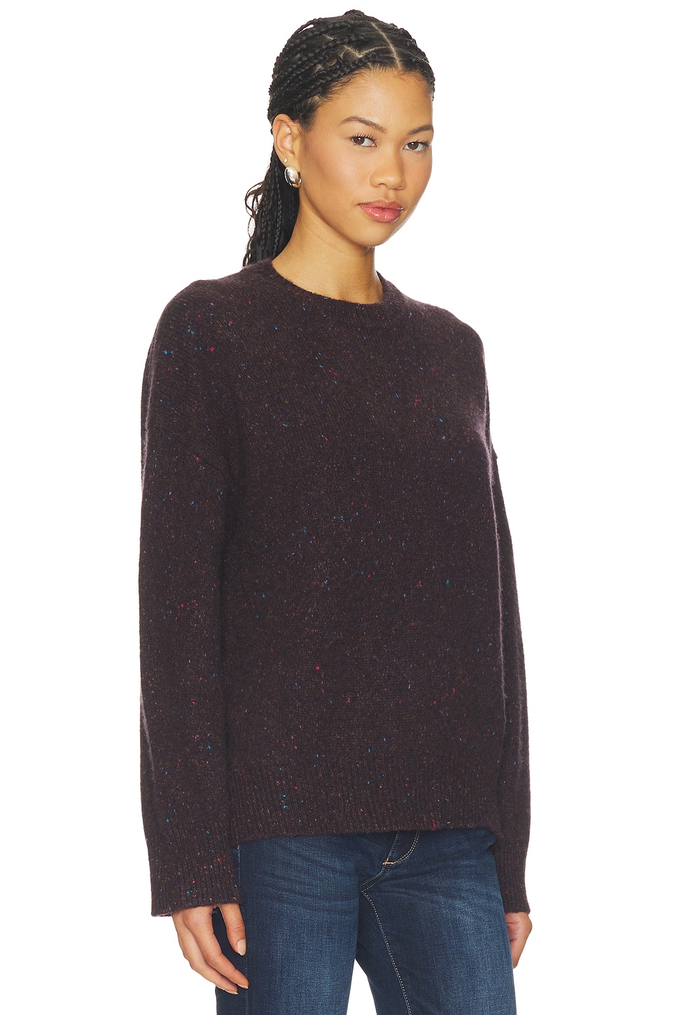 Oversized Crew Neck Sweater - thumbnail 3