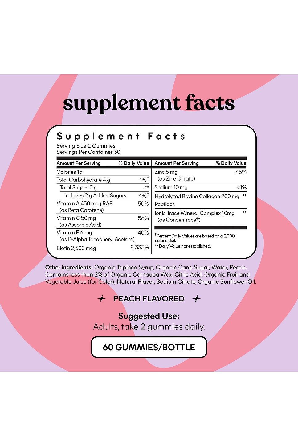 Glow, Hair, Skin & Nails Gummies