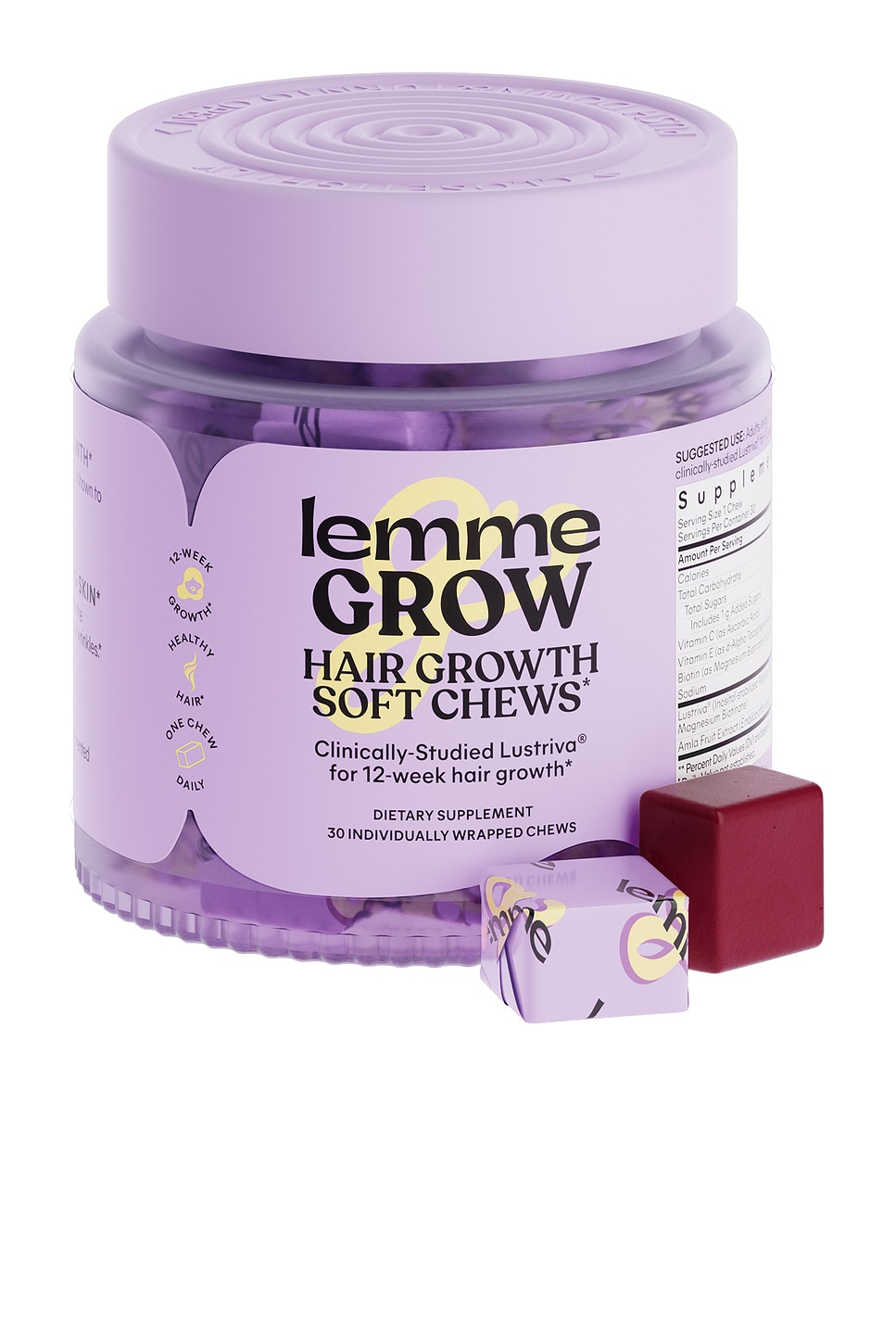 Grow Hair Growth Soft Chews - thumbnail 2