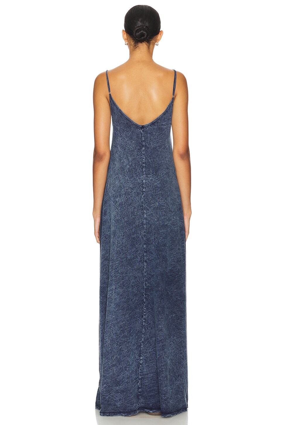 Lauren Moshi - Berna Spaghetti A Line Maxi Dress Color Crystal Multi Stars  | Plush