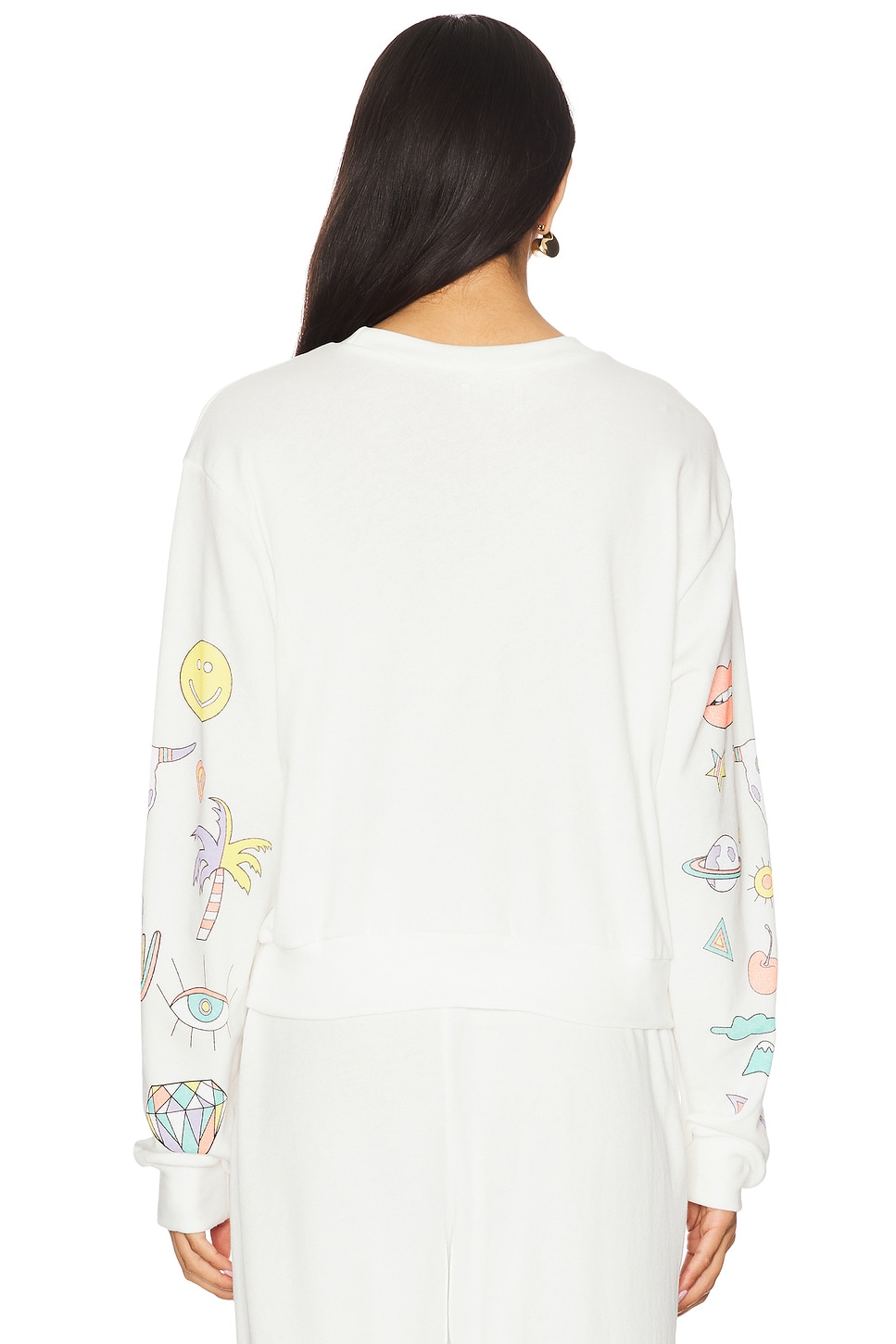 Lauren Moshi Spalding Dessert Vibes Crop Pullover thumbnail