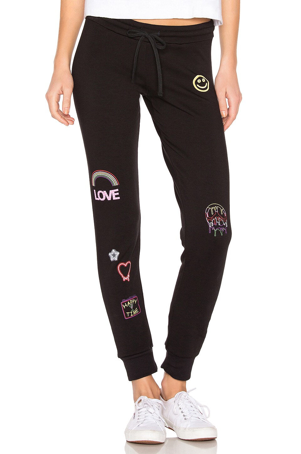 Lauren Moshi Jess Sweatpants in Black 