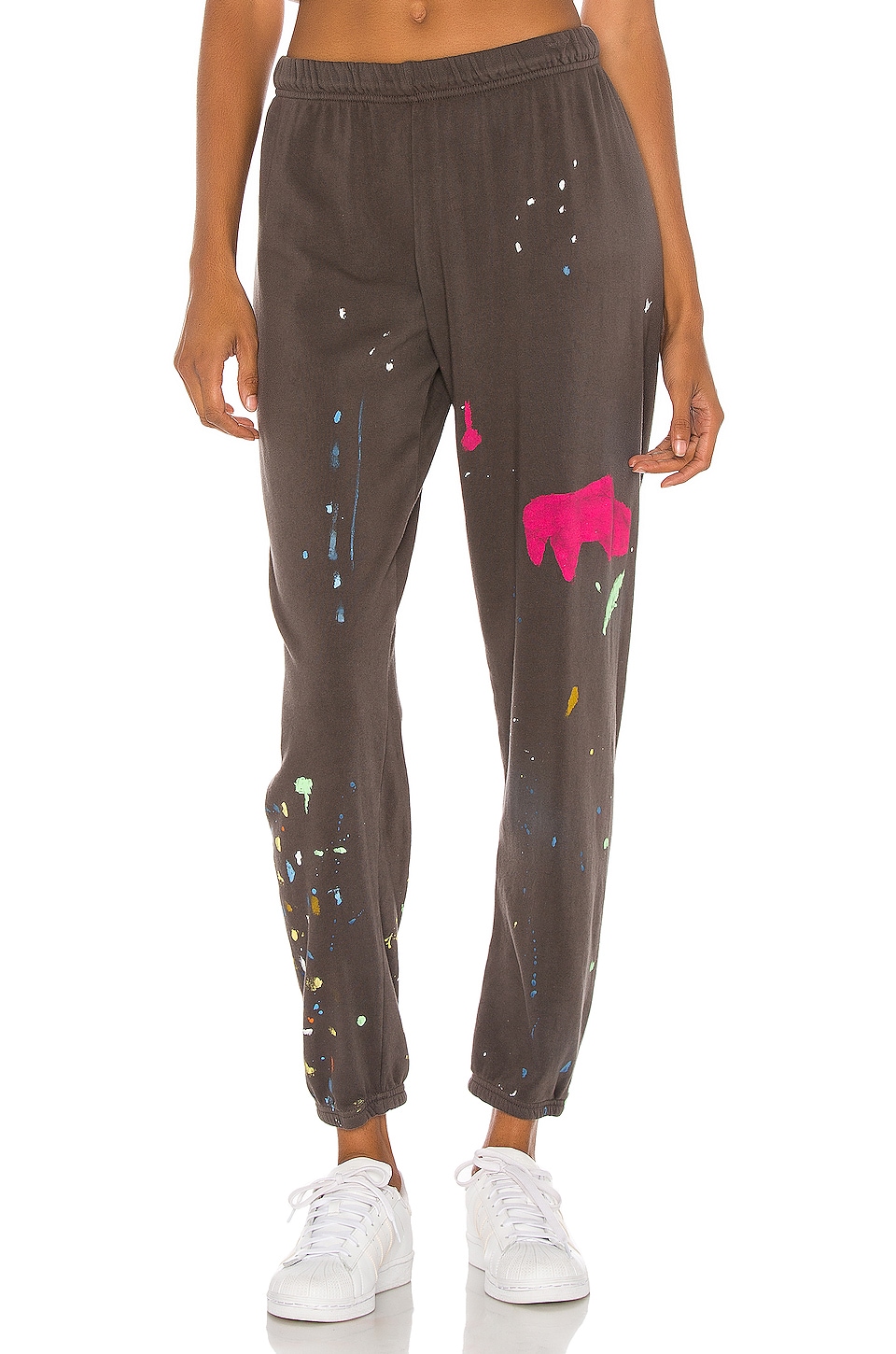 Lauren Moshi Tanzy Pant Vintage Onyx & Paint Splatter