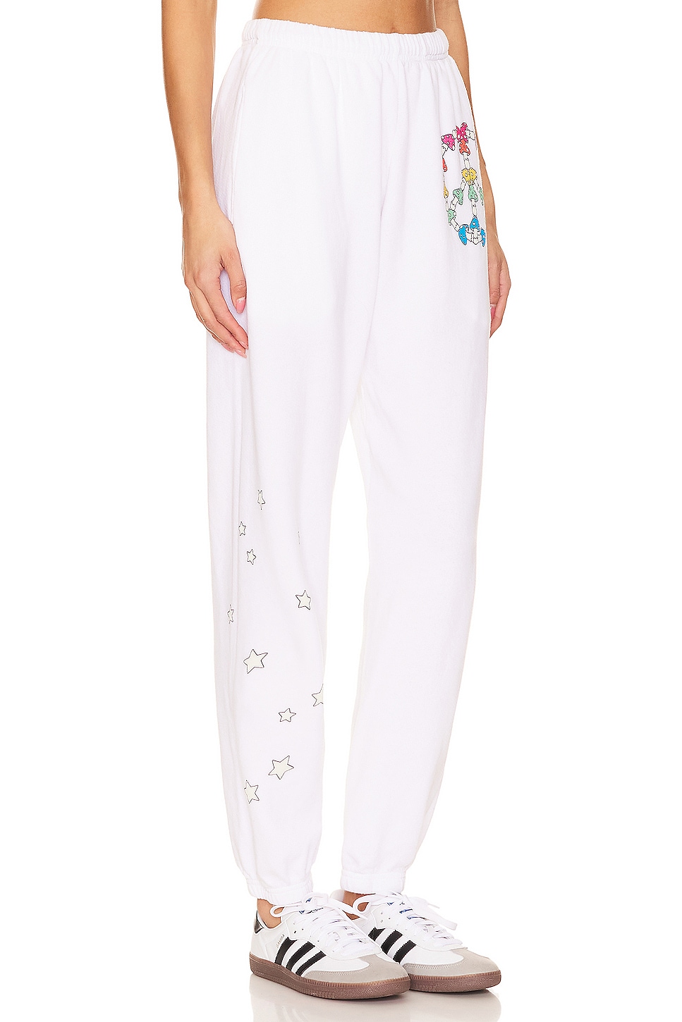 Lauren Moshi Chantria Mushroom Peace Sweatpants thumbnail