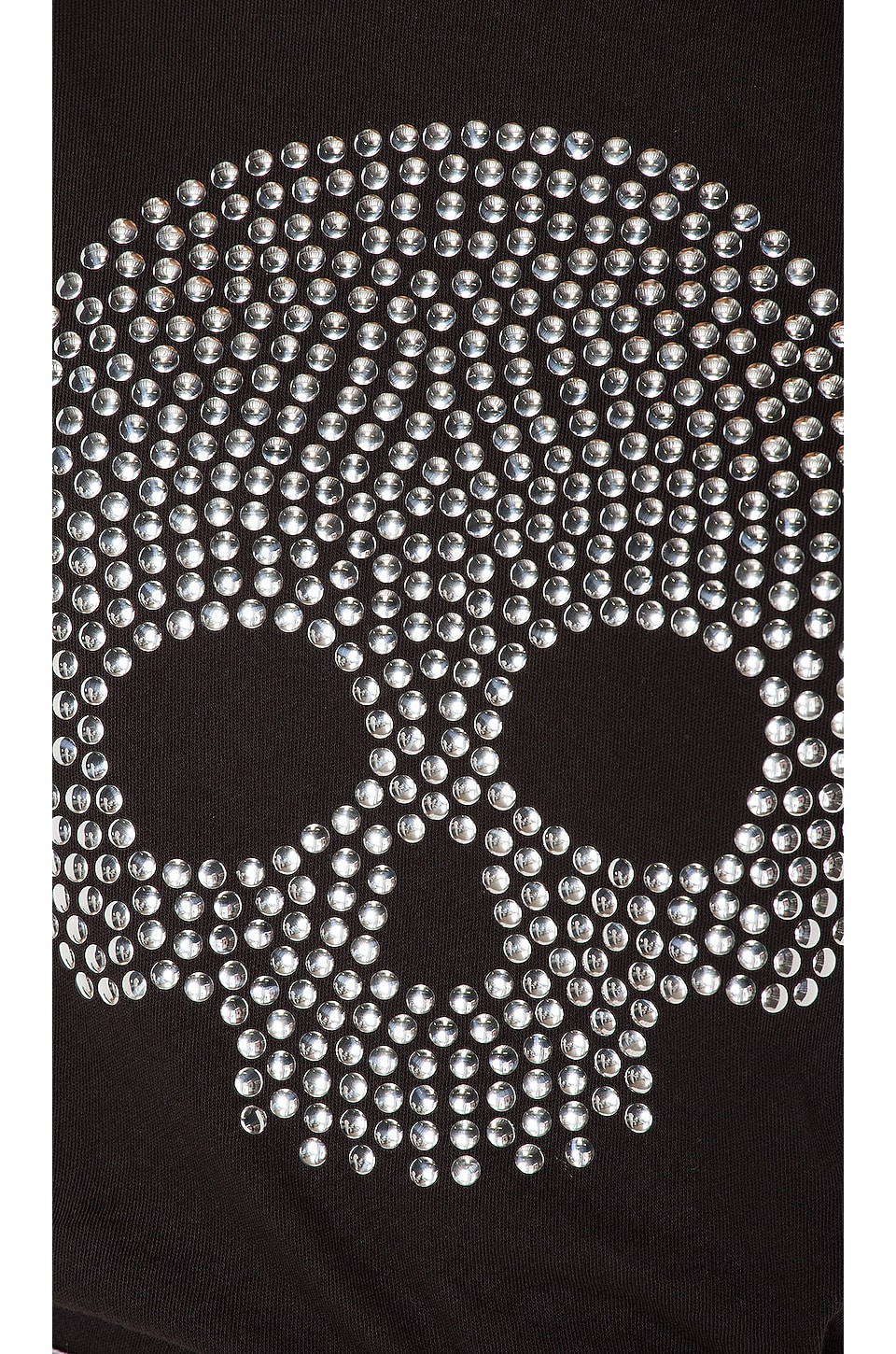 Sloane Nailhead Skull Button Up Denim Shirt