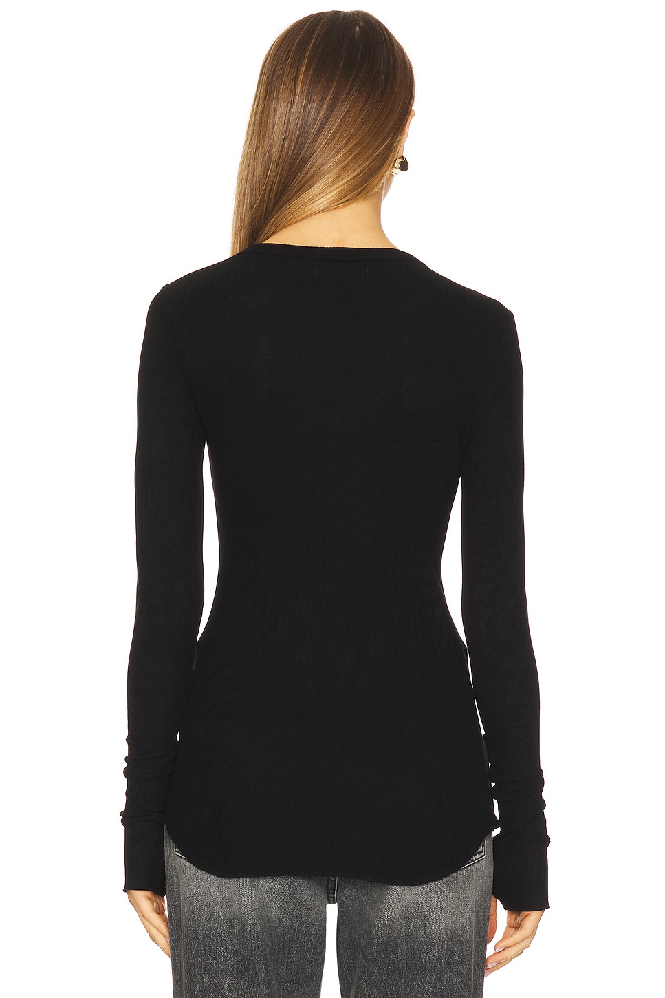 Lauren Moshi Mckinley Pearl Hot Fix Elements Thermal Top thumbnail
