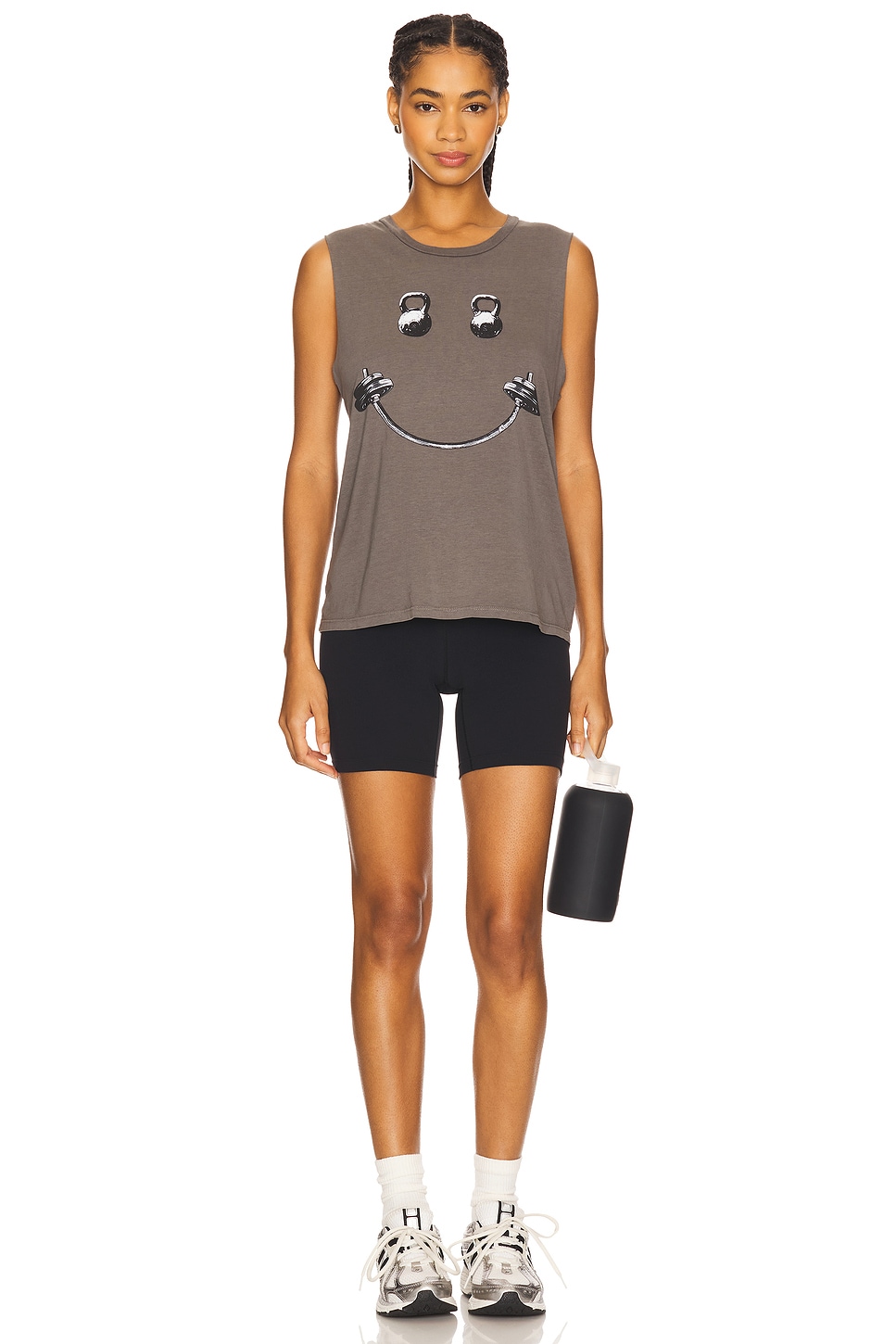 Lauren Moshi Kerry Scoop Neck Muscle Tank Top thumbnail