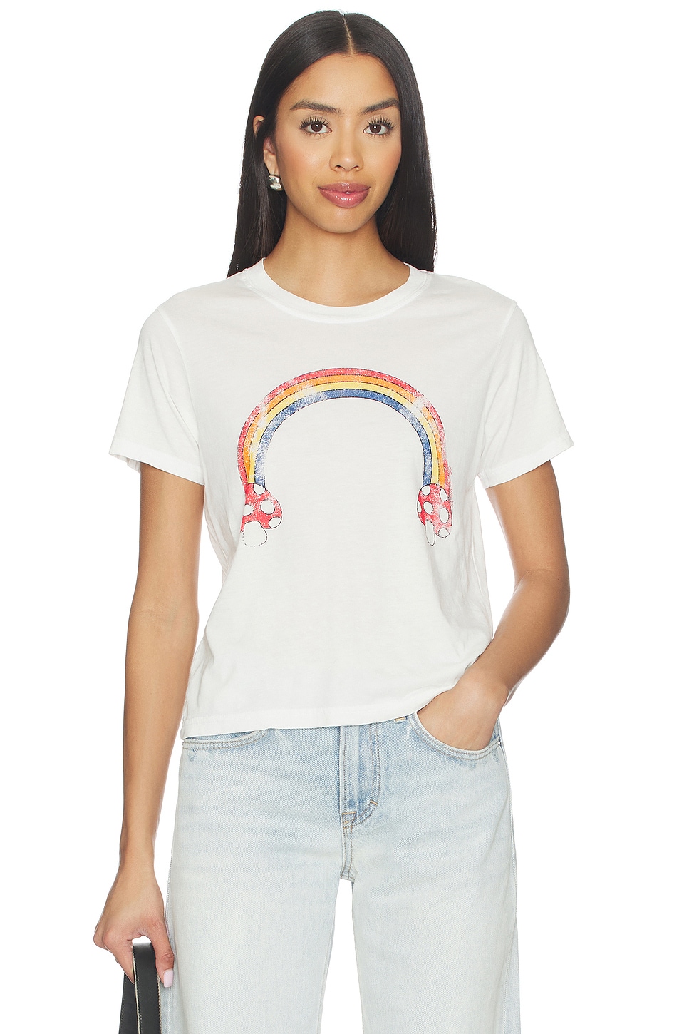 Mushroom Butterfly Baby Tee - thumbnail 2