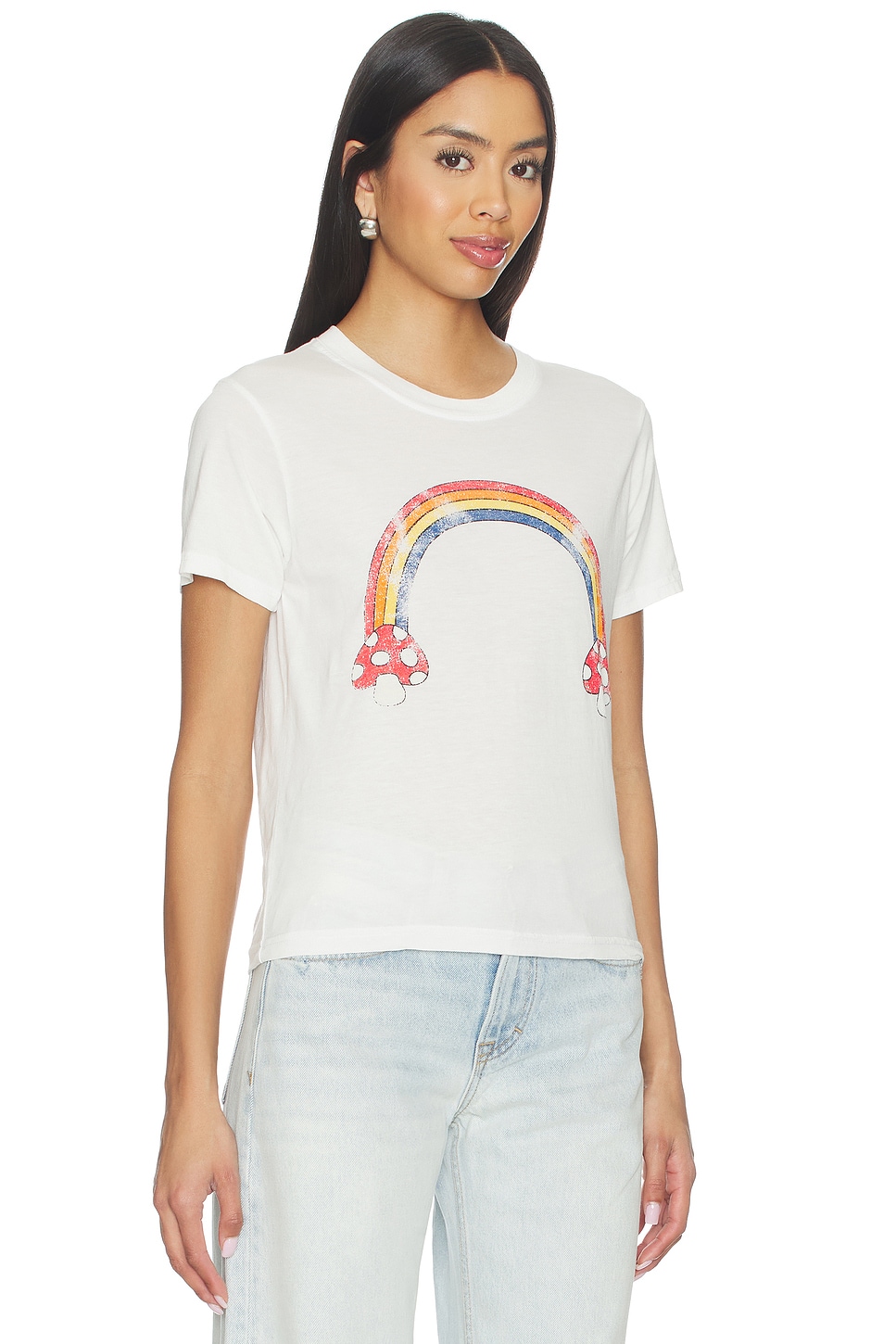 Mushroom Butterfly Baby Tee - thumbnail 3