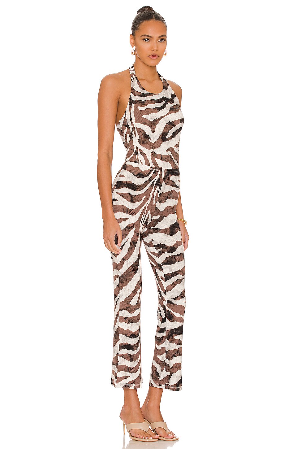 LNA Olivier Jumpsuit in Zebra