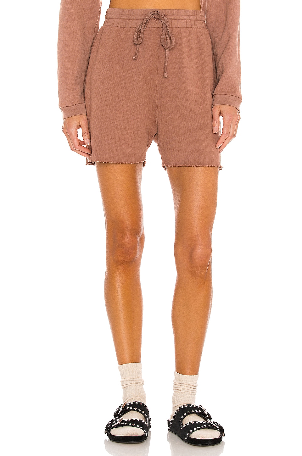 LNA Long Terry Short en Clove