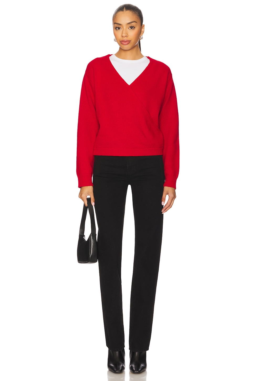 LNA Amira Sweater in Red | REVOLVE