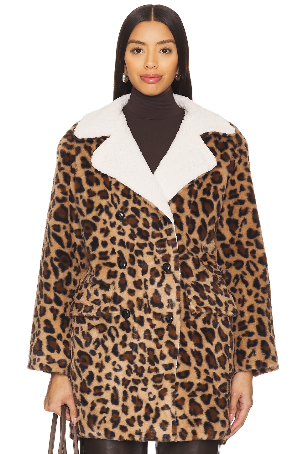Rana Faux Leopard Jacket - Thumbnail 2