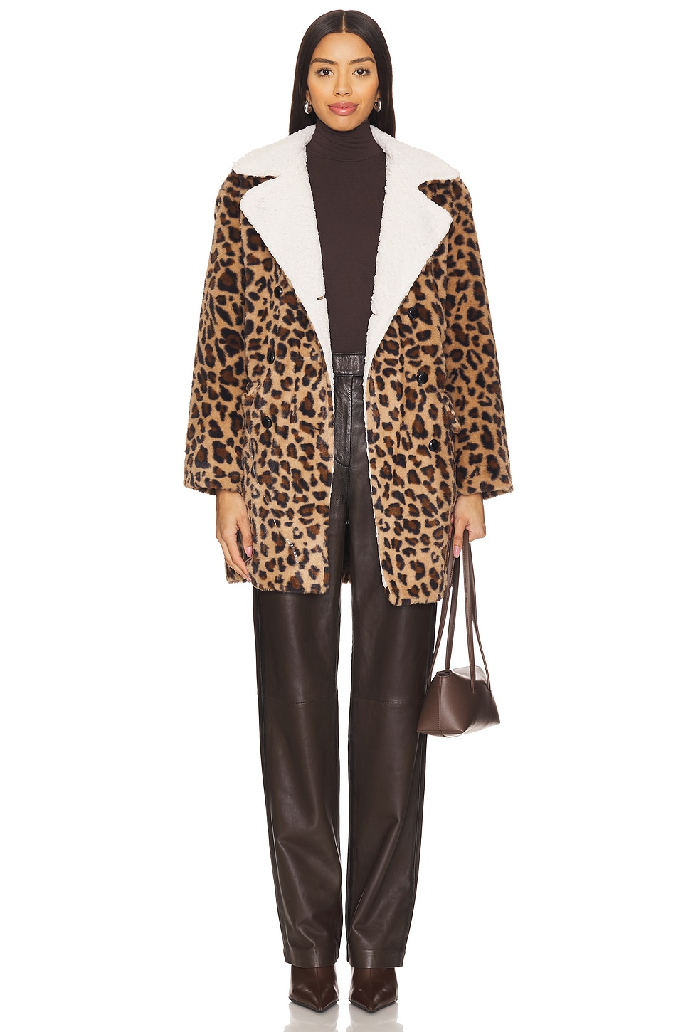 Rana Faux Leopard Jacket - Thumbnail 5