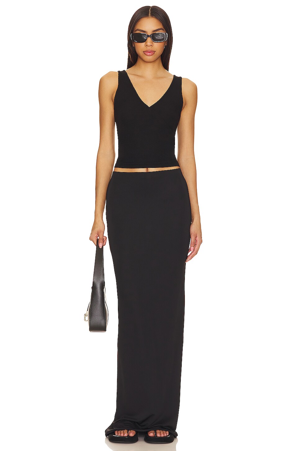 Lily Deep V Rib Tank