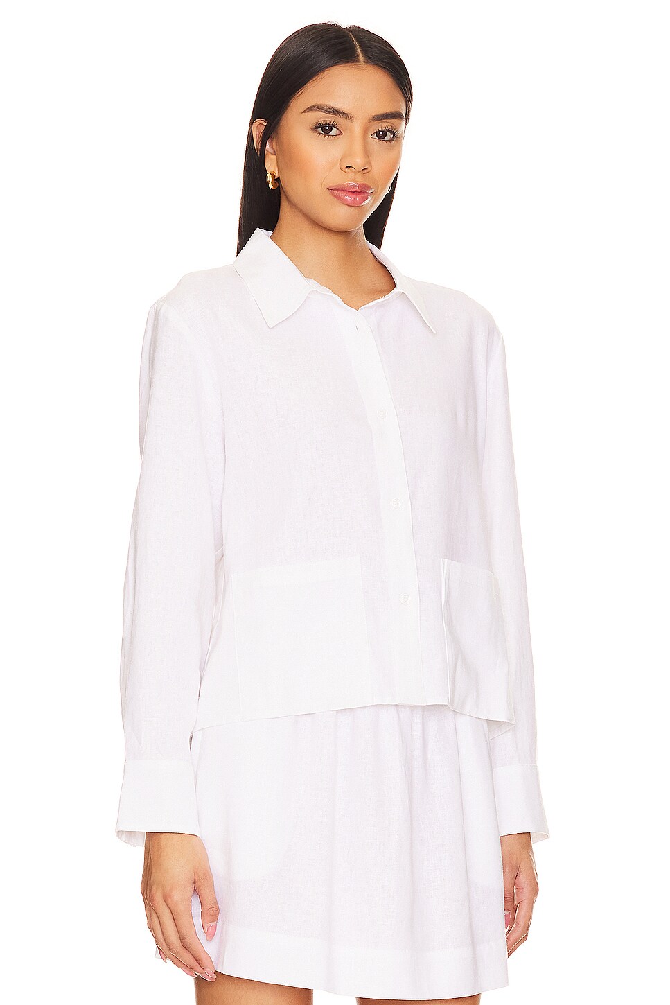 LNA Rai Linen Button Up thumbnail