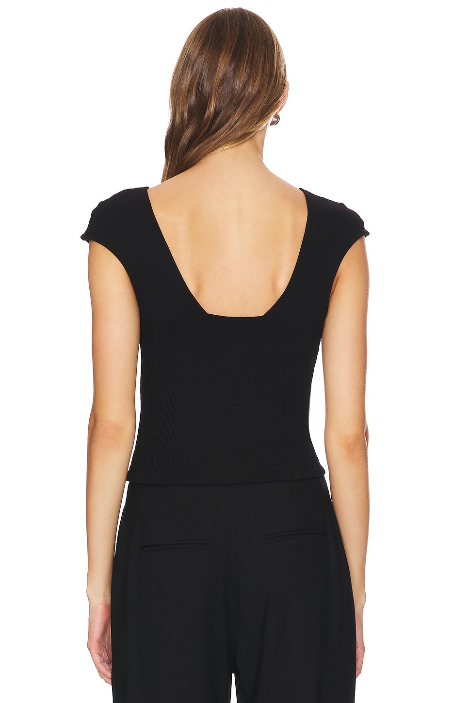 LNA Nouvelle Ribbed Top