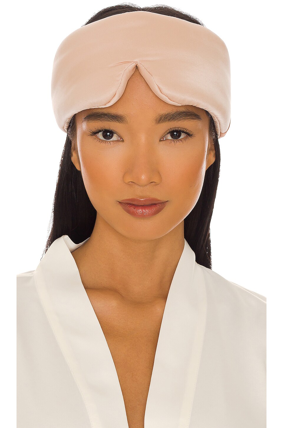 LUNYA Washable Silk Sleep Eye Mask in Delicate Pink REVOLVE