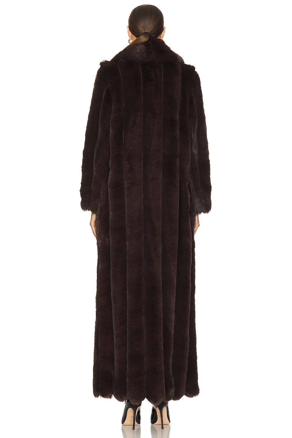 Luciana Faux Fur Maxi Coat